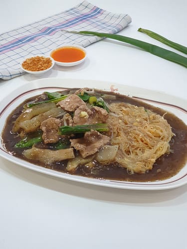 Bihun Siram Sapi Lada Hitam