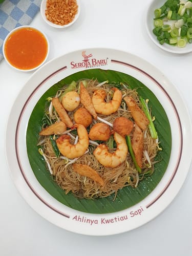 Bihun Goreng Seafood Tanpa Telur