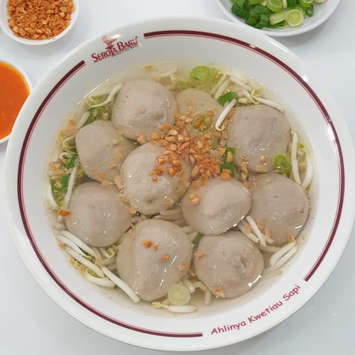 Kuah Bakso Sapi Gepeng (10pcs)
